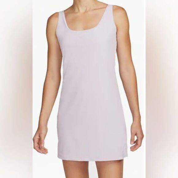 Nike Pants - NWT~ Women's Nike Bliss Luxe Womens Training Dress Built In Shorts Lilac XL